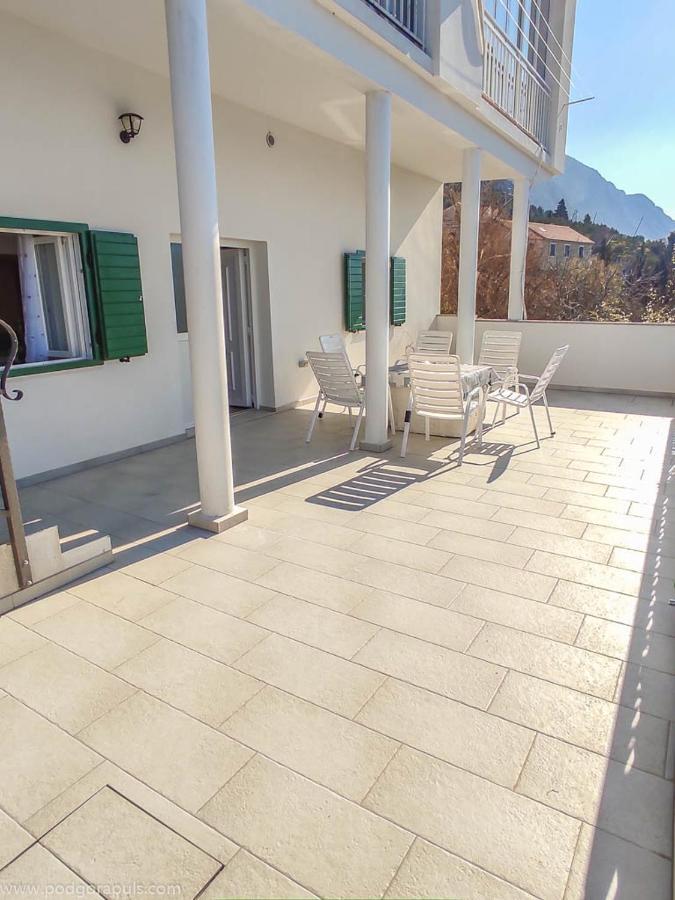 Apartman Krzenic With Sea View Podgora Zewnętrze zdjęcie
